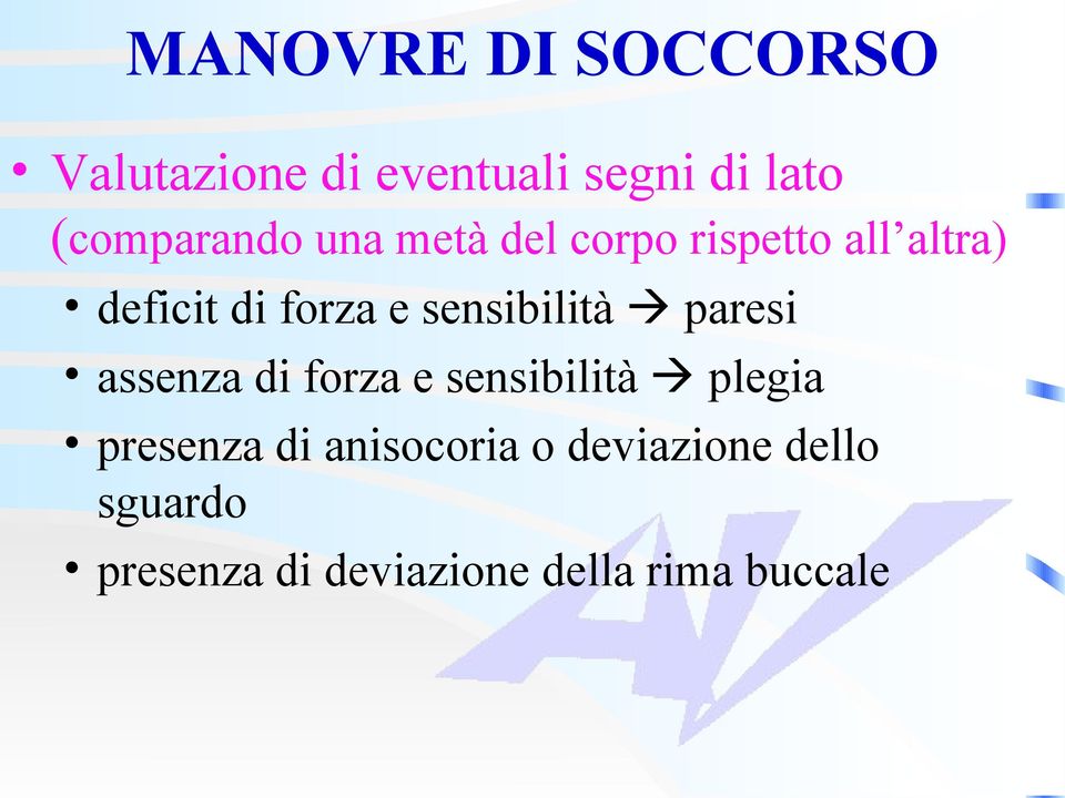 sensibilità paresi assenza di forza e sensibilità plegia presenza di