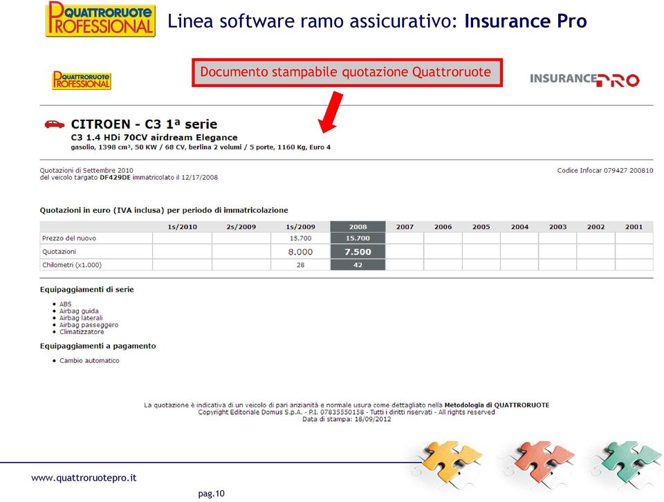 Pro Documento stampabile