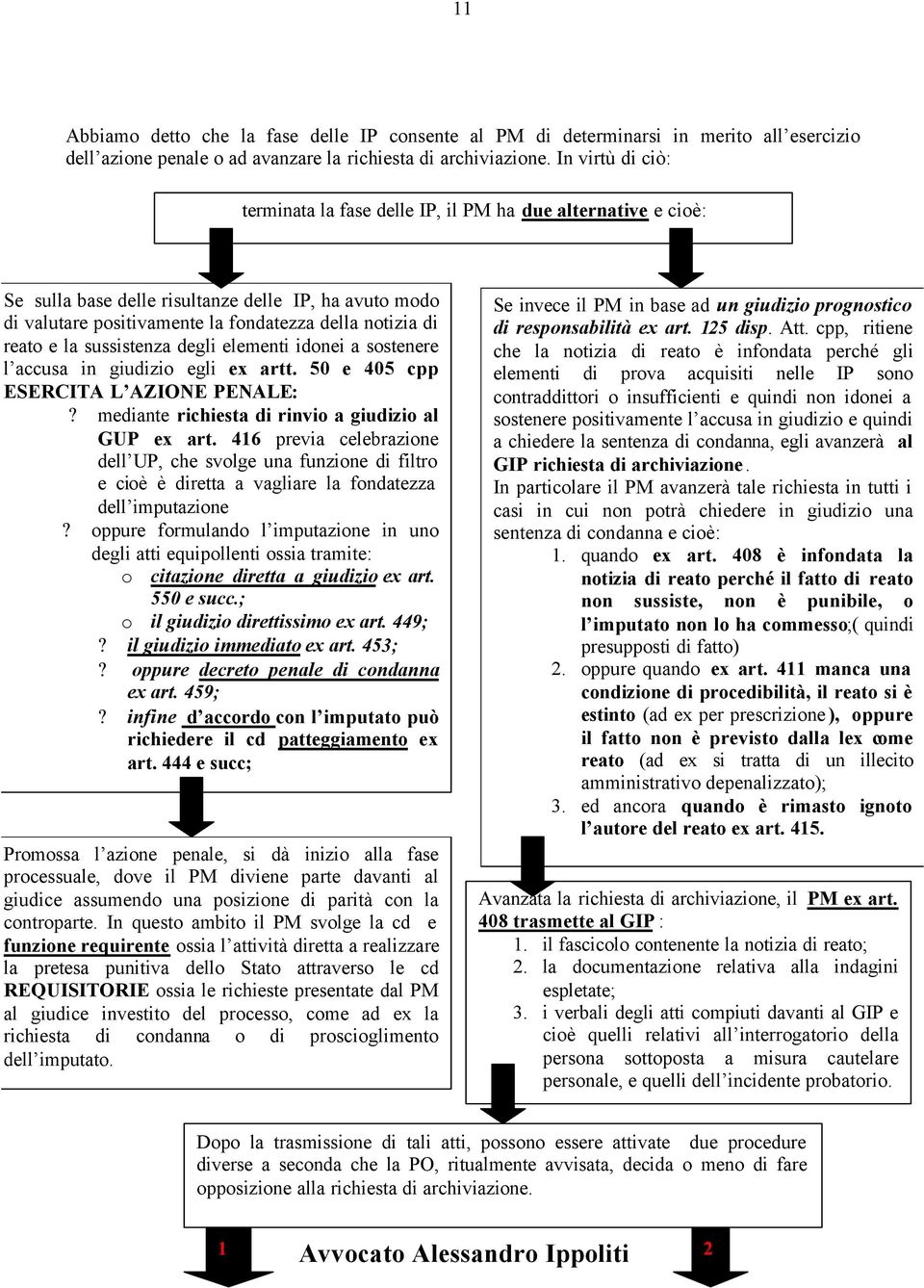 la sussistenza degli elementi idonei a sostenere l accusa in giudizio egli ex artt. 50 e 405 cpp ESERCITA L AZIONE PENALE:? mediante richiesta di rinvio a giudizio al GUP ex art.