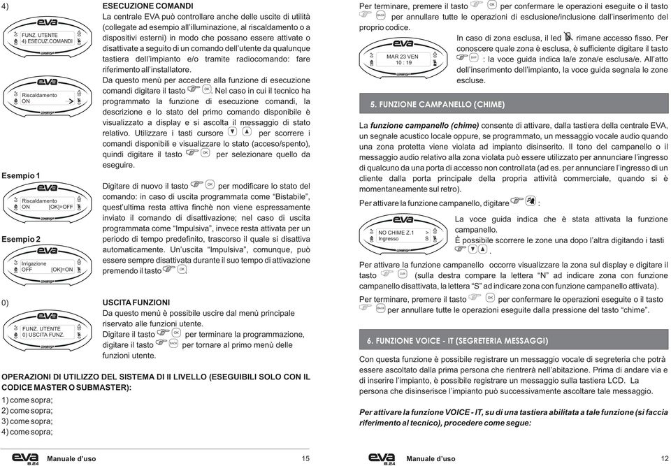 controllare anche delle uscite di utilità (collegate ad esempio all illuminazione, al riscaldamento o a dispositivi esterni) in modo che possano essere attivate o disattivate a seguito di un comando