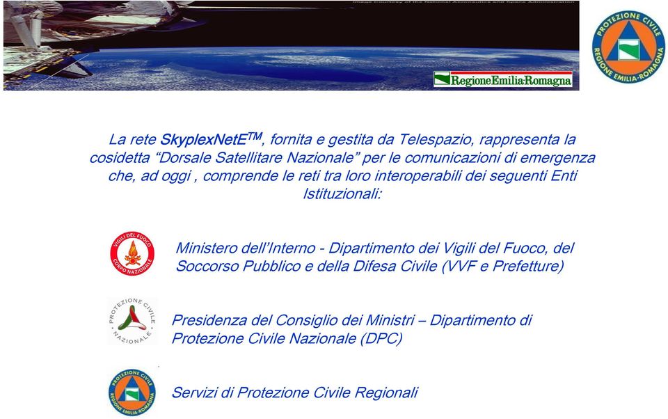 Ministero dell Interno - Dipartimento dei Vigili del Fuoco, del Soccorso Pubblico e della Difesa Civile (VVF e