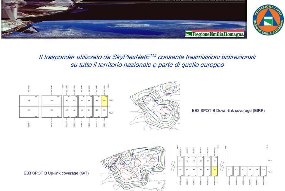 nazionale e parte di quello europeo EB3 SPOT B