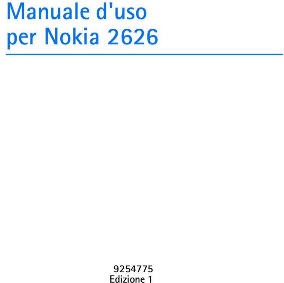 Nokia 2626