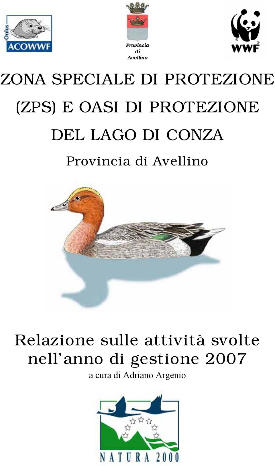 Provincia di Avellino Relazione sulle attività