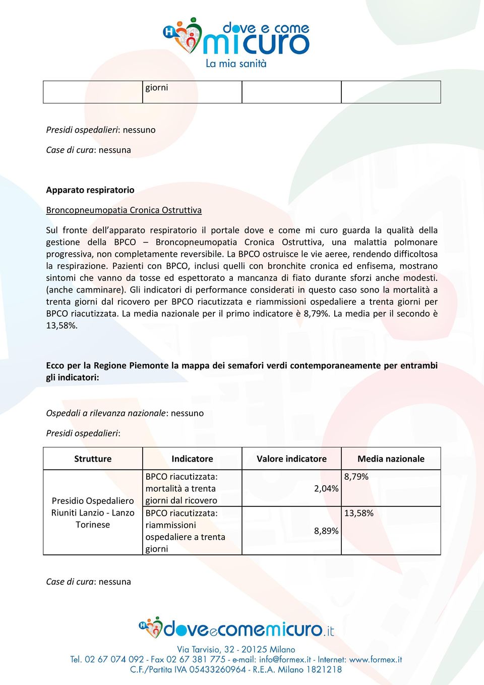 La BPCO ostruisce le vie aeree, rendendo difficoltosa la respirazione.