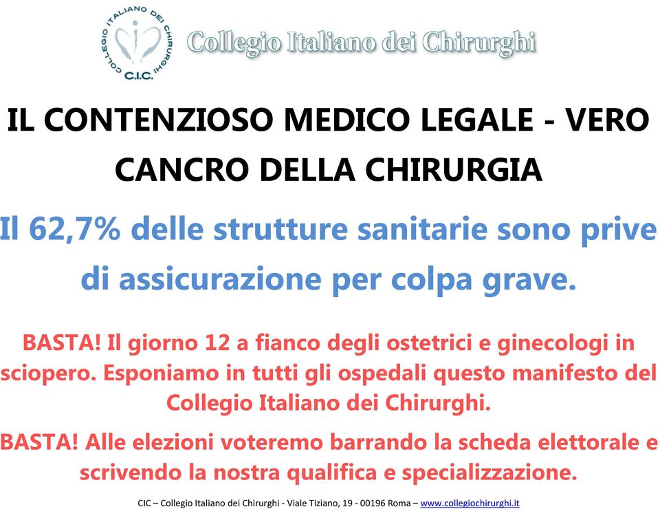 62,7% delle strutture sanitarie