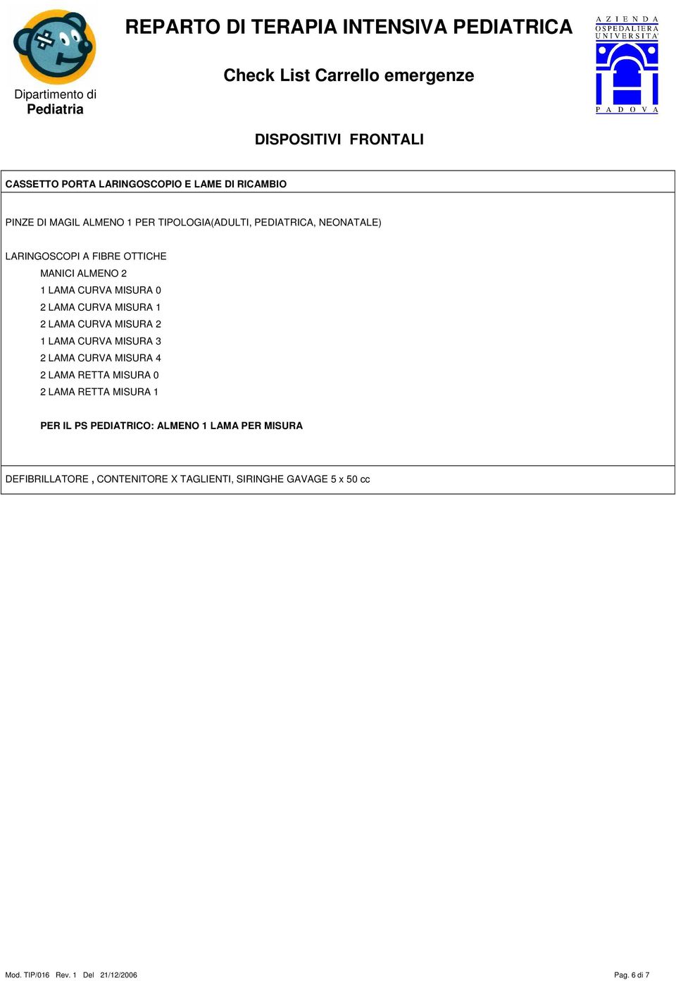 MISURA 2 1 LAMA CURVA MISURA 3 2 LAMA CURVA MISURA 4 2 LAMA RETTA MISURA 0 2 LAMA RETTA MISURA 1 PER IL PS PEDIATRICO: