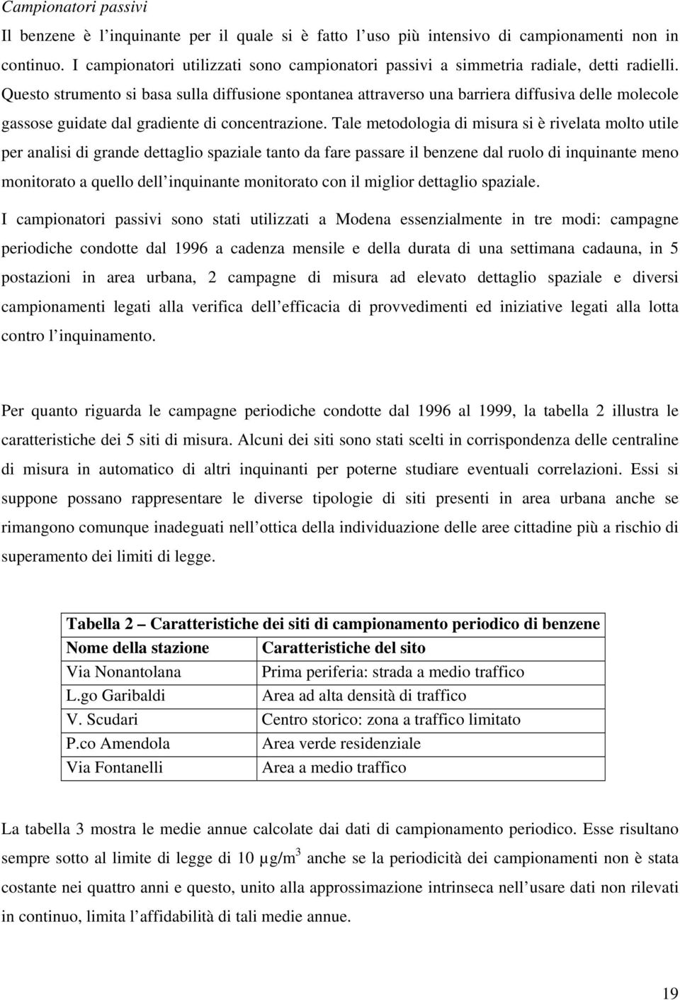 Questo strumento si basa sulla diffusione spontanea attraverso una barriera diffusiva delle molecole gassose guidate dal gradiente di concentrazione.