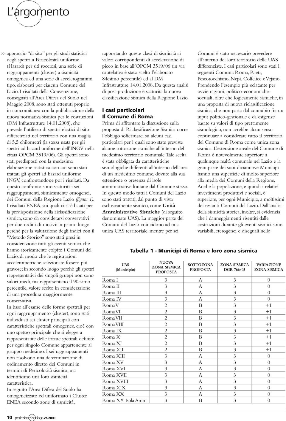 I risultati della Convenzione, consegnati all Area Difesa del Suolo nel Maggio 2008, sono stati ottenuti proprio in concomitanza con la pubblicazione della nuova normativa sismica per le costruzioni