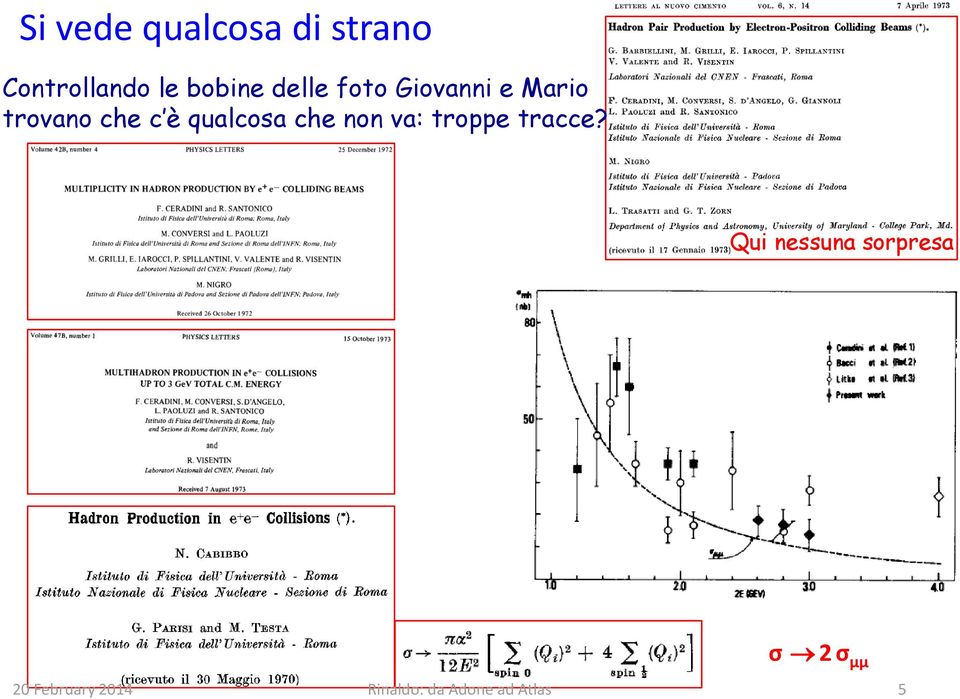 trovano che c è qualcosa che non va: