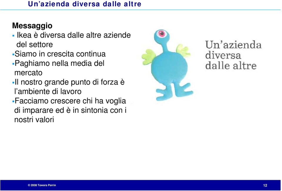 mercato Il nostro grande punto di forza è l ambiente di lavoro Facciamo