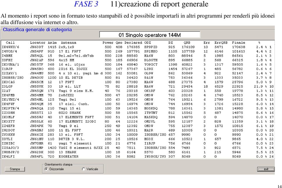 possibile importarli in altri programmi per