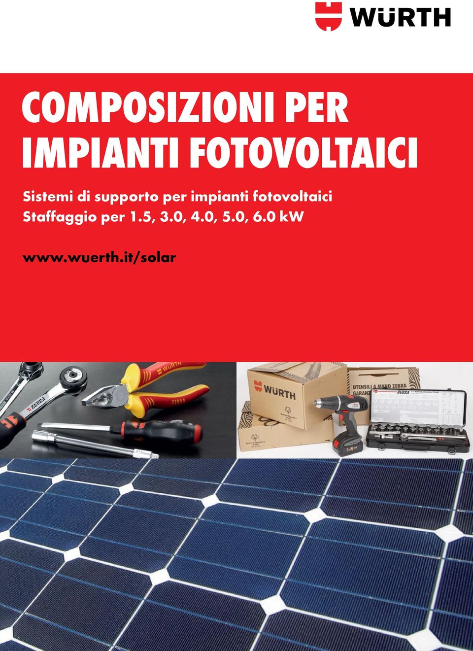 impianti fotovoltaici Staffaggio per