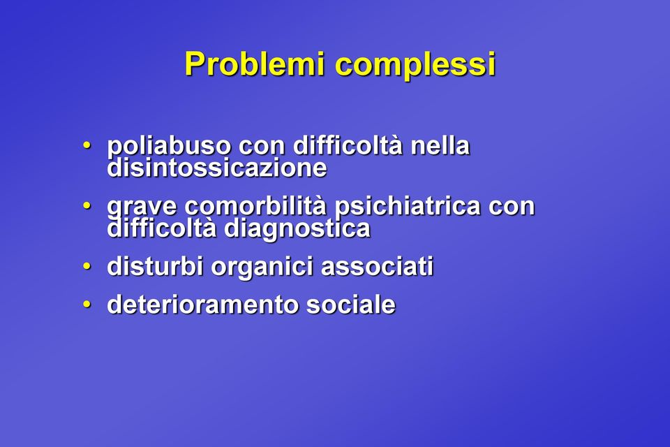 psichiatrica con difficoltà diagnostica