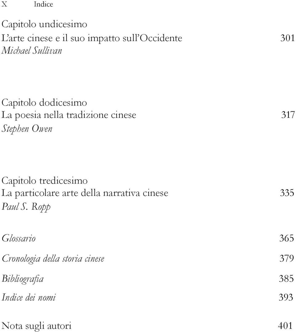 tredicesimo La particolare arte della narrativa cinese 335 Paul S.