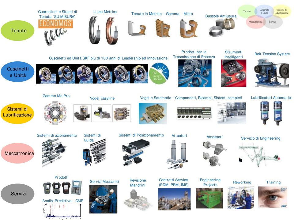 otti per la Trasmissione di Potenza Strumenti Intelligenti Belt TensionSystem Cuscinetti e Unità Gamma Ma.Pro.