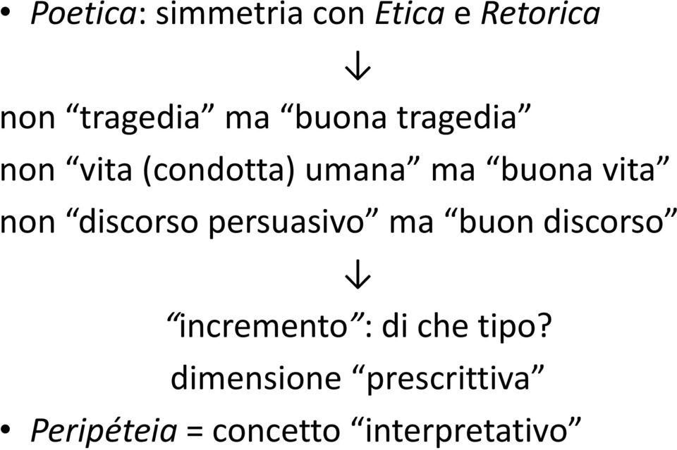 discorso persuasivo ma buon discorso incremento : di che