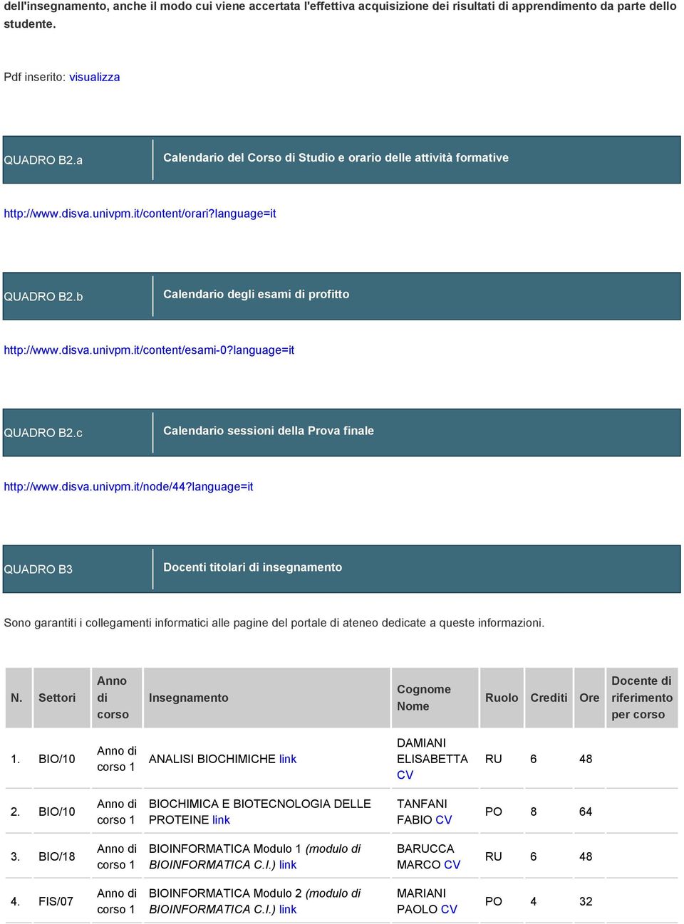 language=it QUADRO B2.c Calendario sessioni della Prova finale http://www.disva.univpm.it/node/44?