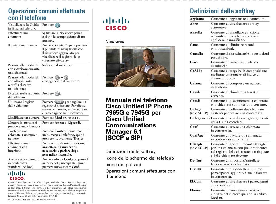 Sganciare il ricevitore prima o dopo la composizione di un numero. Premere Ripeti.