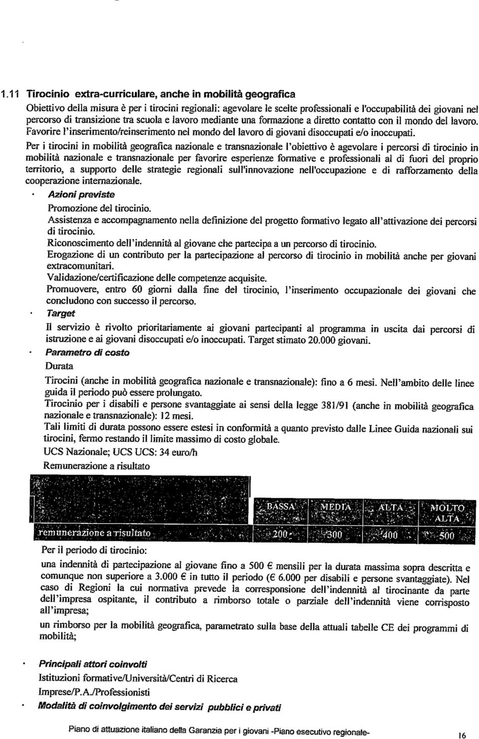 coinvolgìmento dei servizi pubblici e privati Piano di