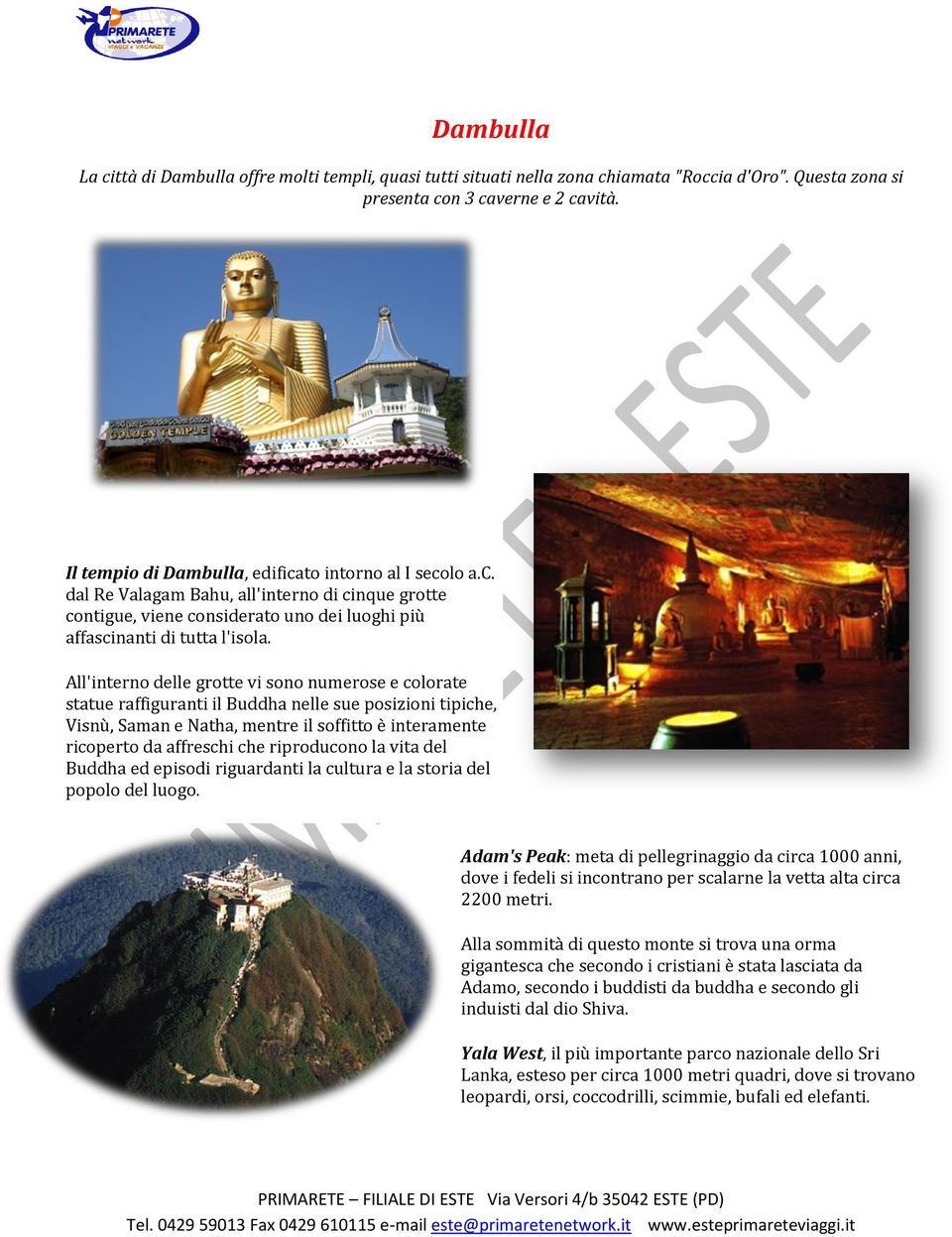 All'interno delle grotte vi sono numerose e colorate statue raffiguranti il Buddha nelle sue posizioni tipiche, Visnù, Saman e Natha, mentre il soffitto è interamente ricoperto da affreschi che