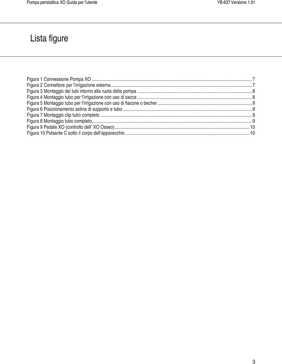 .. 8 Figura 5 Montaggio tubo per l irrigazione con uso di flacone o becher... 9 Figura 6 Posizionamento astina di supporto e tubo.