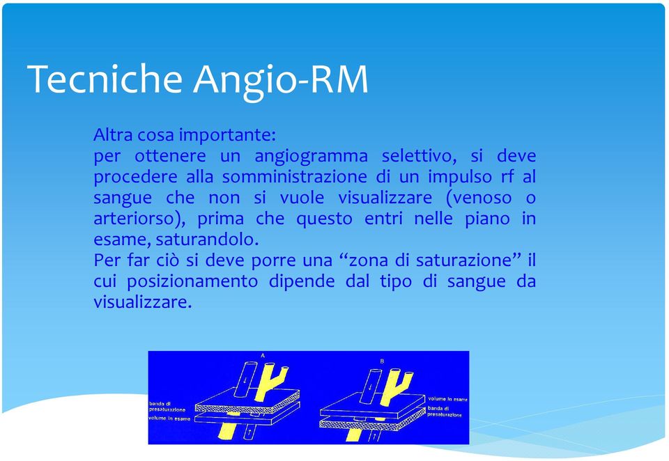 (venoso o arteriorso), prima che questo entri nelle piano in esame, saturandolo.