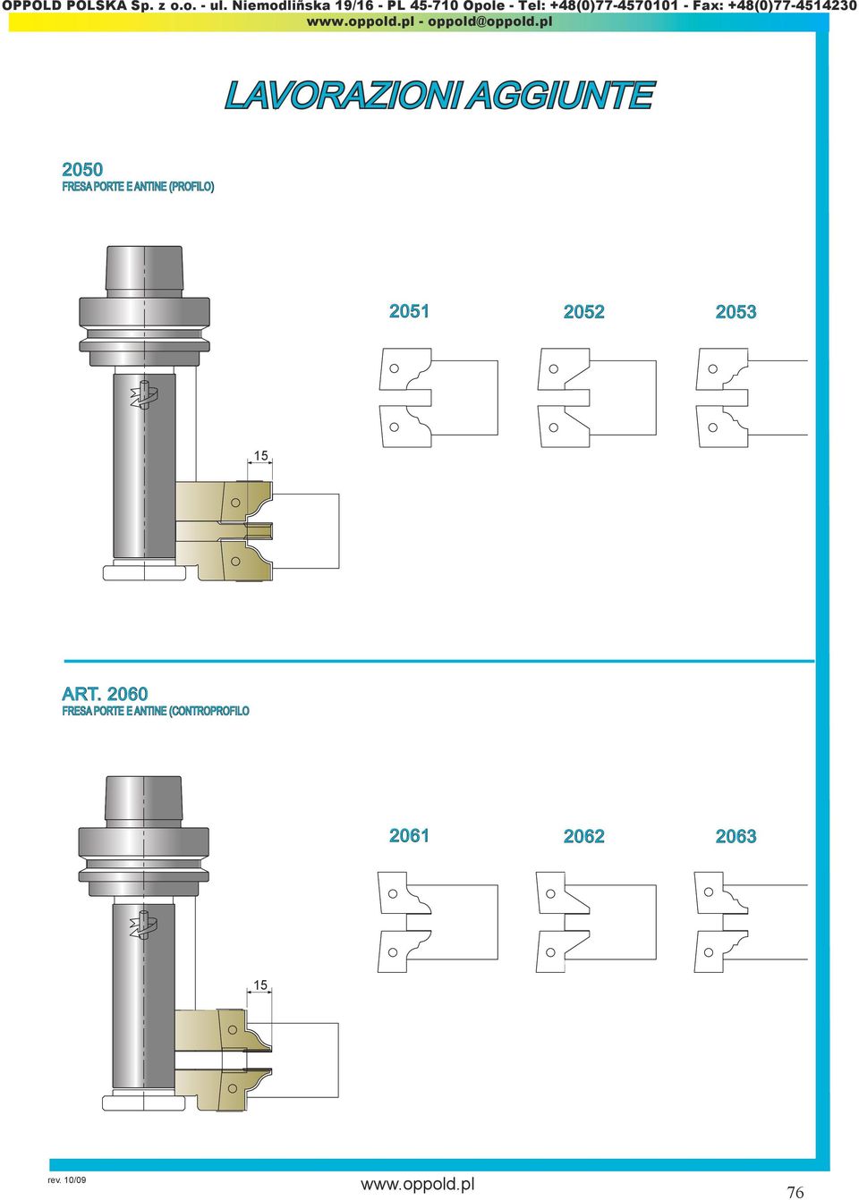 ART. 60 FRESA PORTE E ANTINE