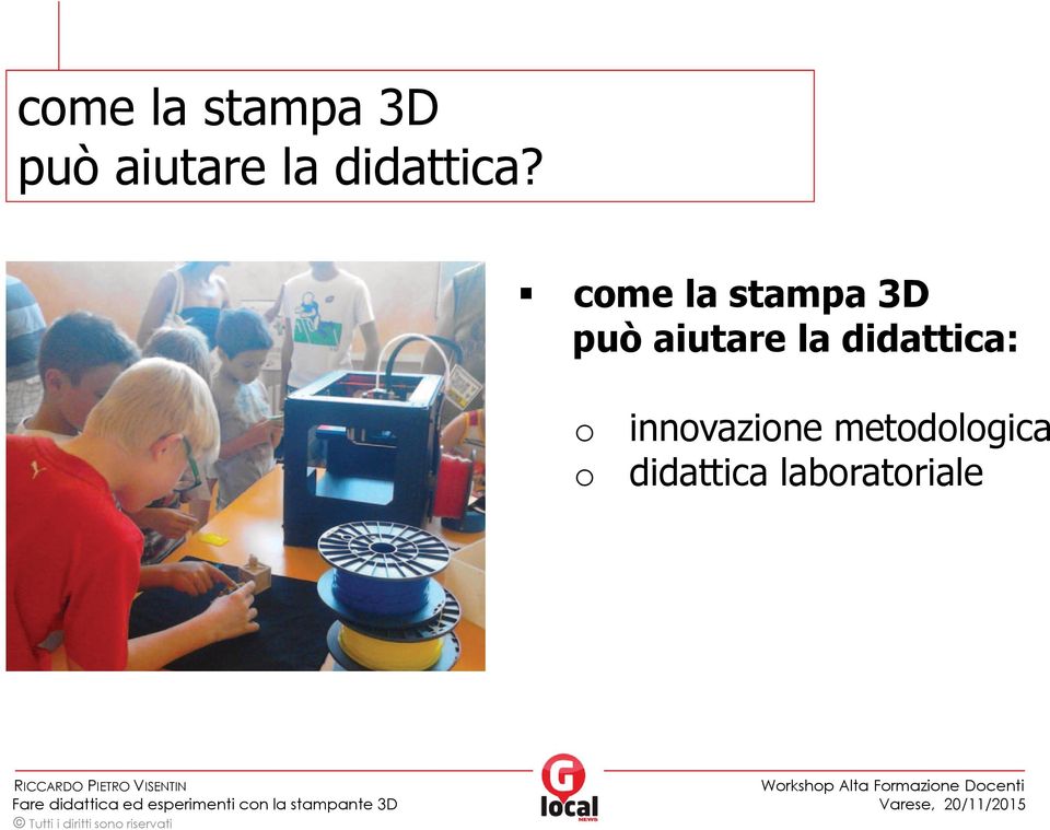 didattica: o o innovazione