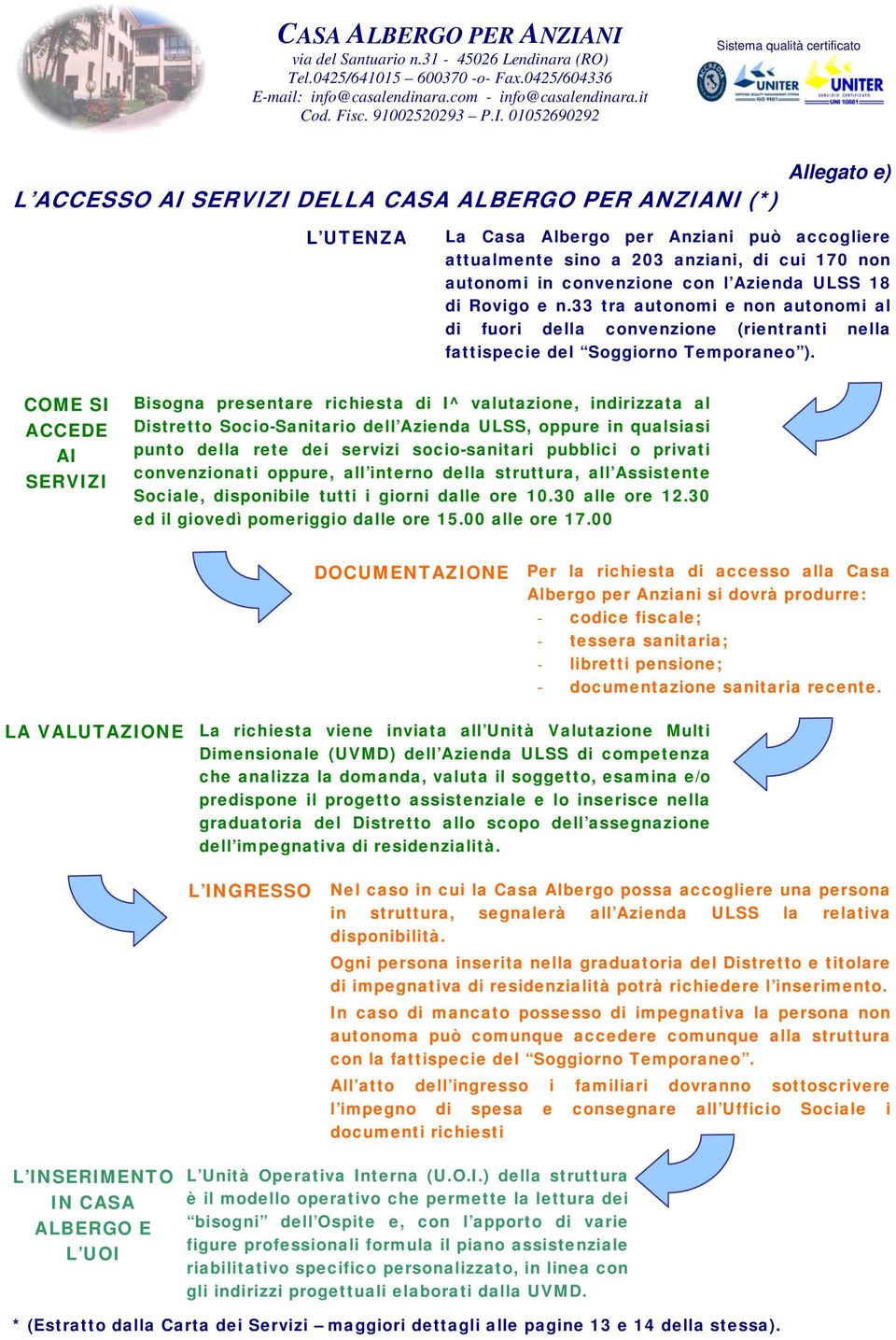 convenzione con l Azienda ULSS 18 di Rovigo e n.33 tra autonomi e non autonomi al di fuori della convenzione (rientranti nella fattispecie del Soggiorno Temporaneo ).