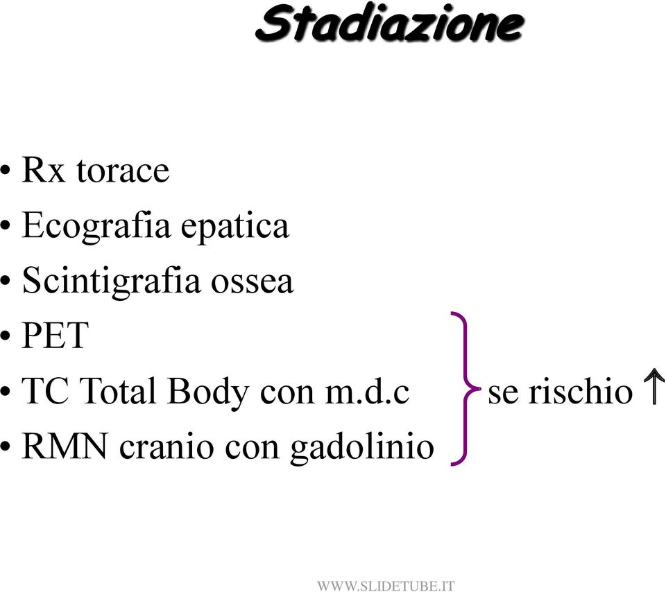 ossea PET TC Total Body con m.