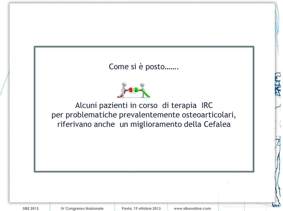 IRC per problematiche prevalentemente