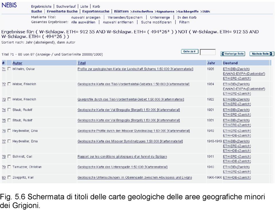 delle carte geologiche