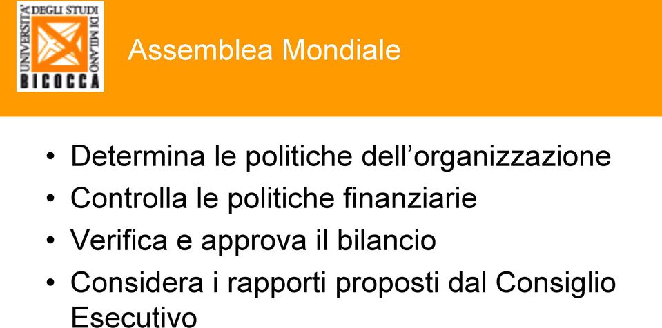 finanziarie Verifica e approva il bilancio