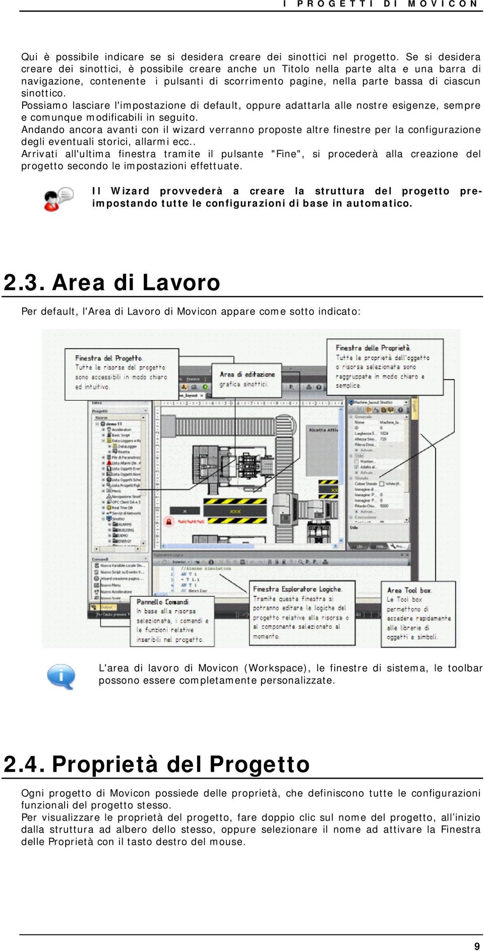 sinottico. Possiamo lasciare l'impostazione di default, oppure adattarla alle nostre esigenze, sempre e comunque modificabili in seguito.