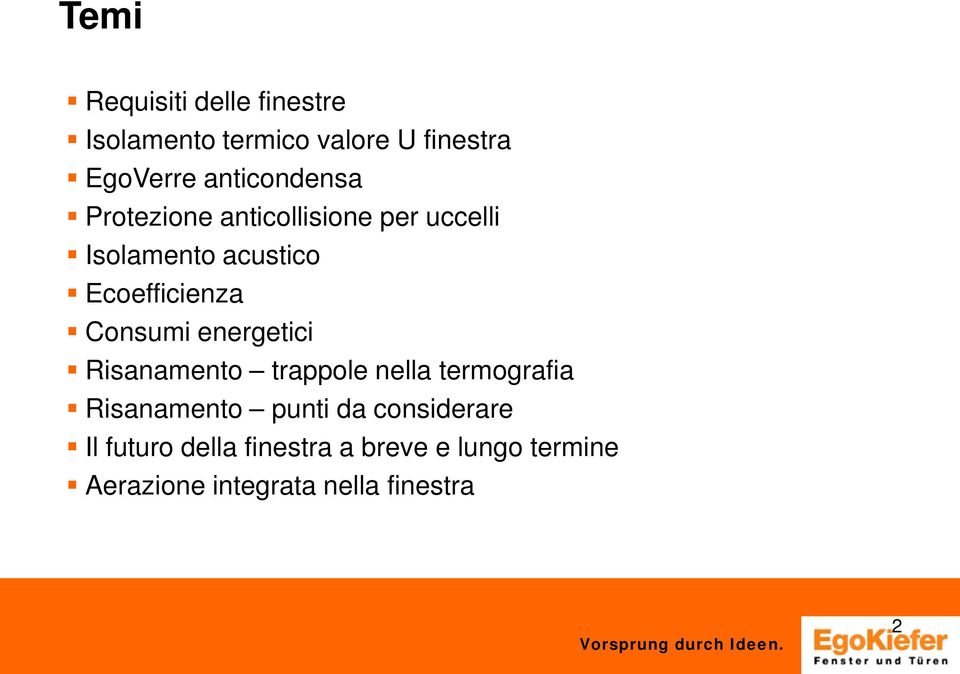 Consumi energetici Risanamento trappole nella termografia Risanamento punti da