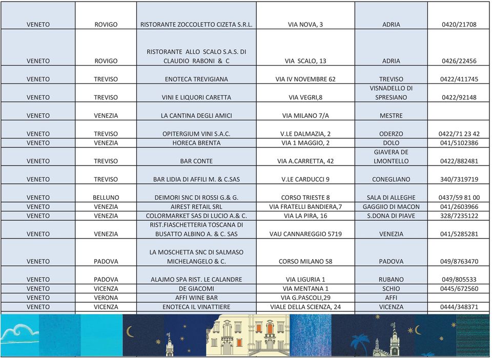 R.L. VIA NOVA, 3 ADRIA 0420/21708 ORANTE ALLO SC