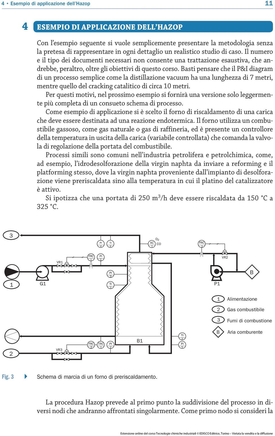 Basti pensare che il P&I diagram di un processo semplice come la distillazione vacuum ha una lunghezza di 7 metri, mentre quello del cracking catalitico di circa 0 metri.