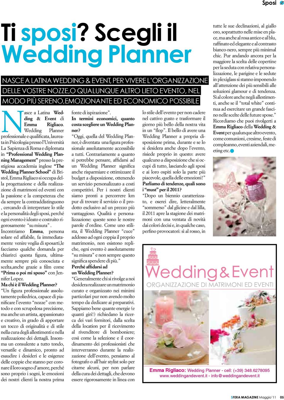 Latina Wedding & Event di Emma Rigliaco.