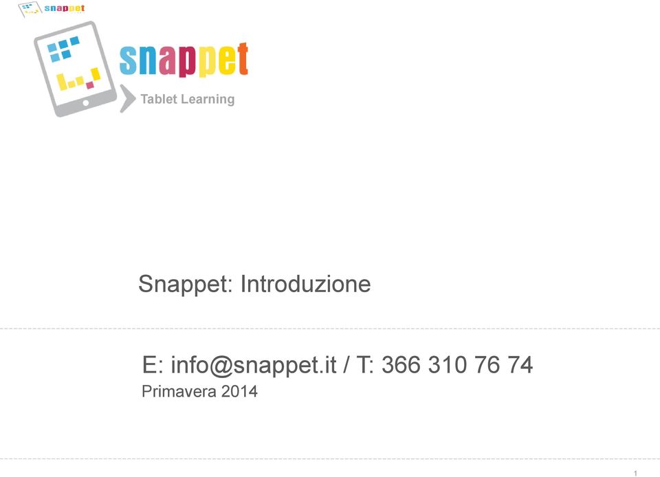 E: info@snappet.