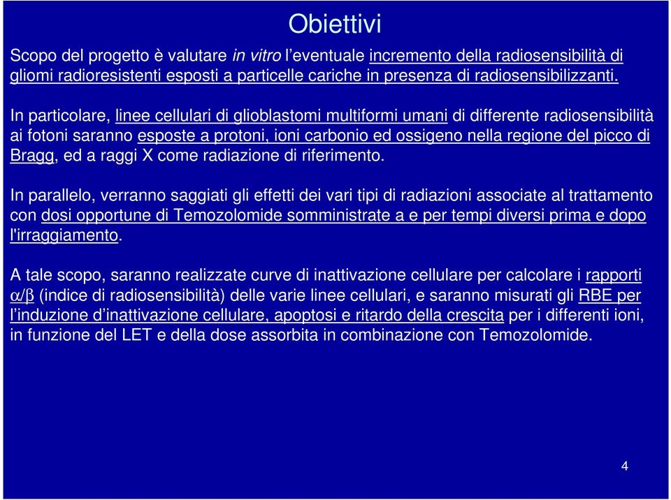 raggi X come radiazione di riferimento.