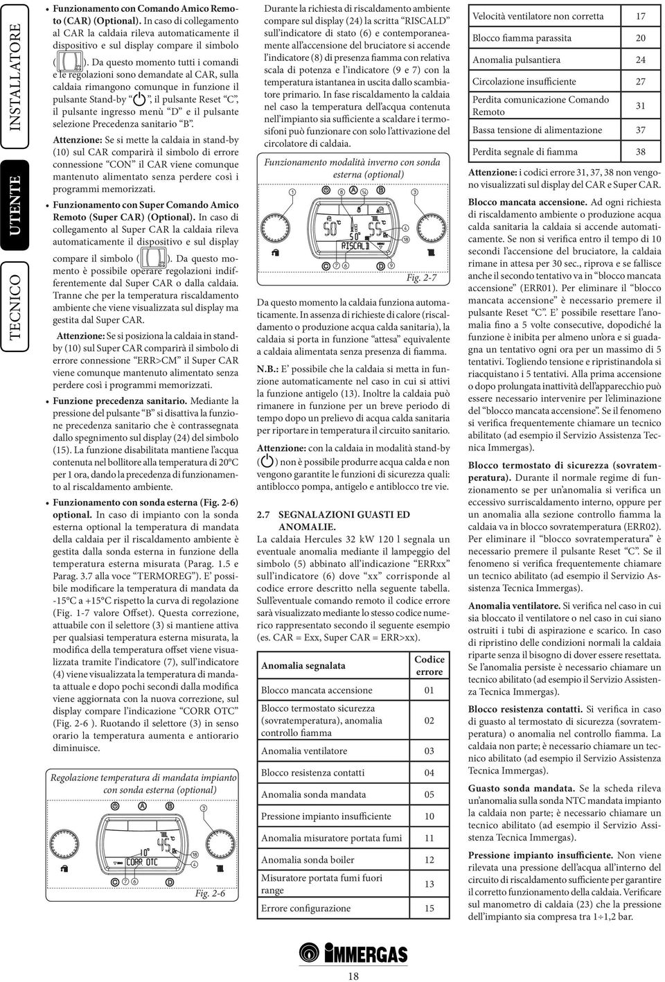 pulsante selezione Precedenza sanitario B.