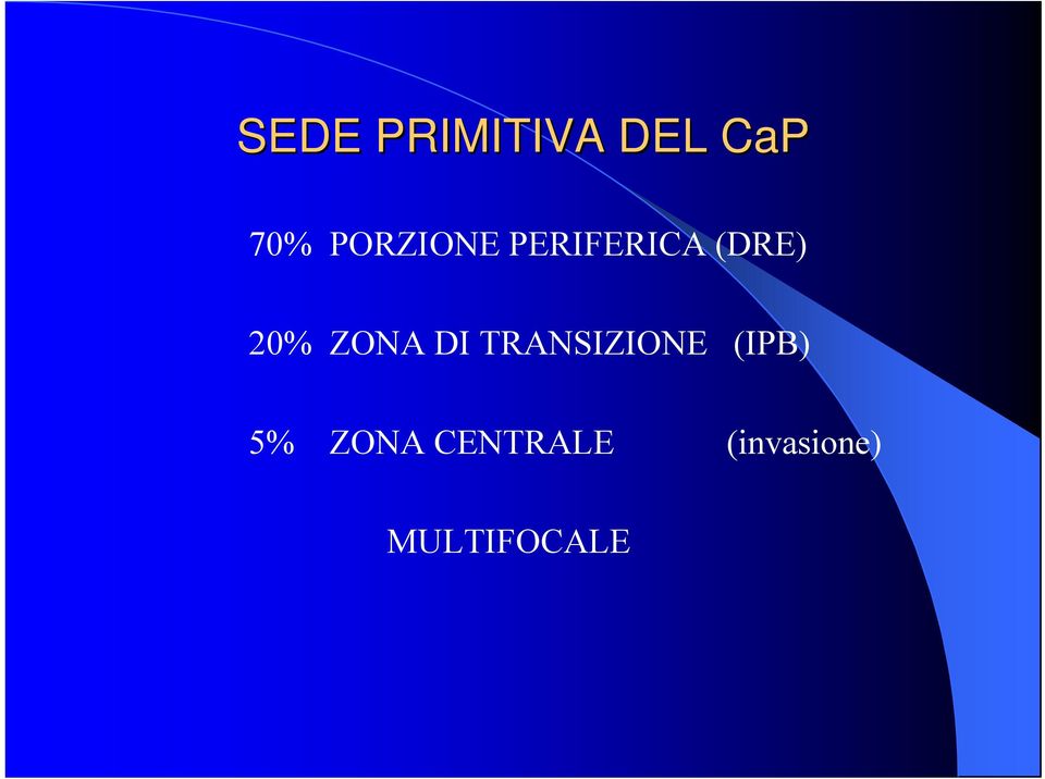 ZONA DI TRANSIZIONE (IPB) 5%