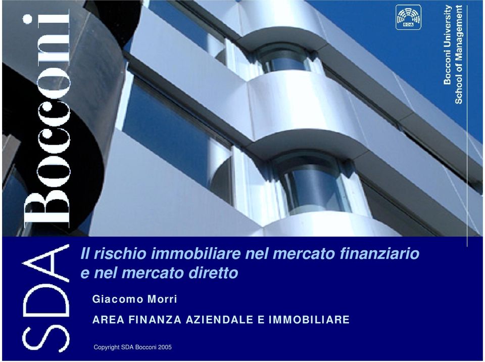 mercato diretto AREA FINANZA