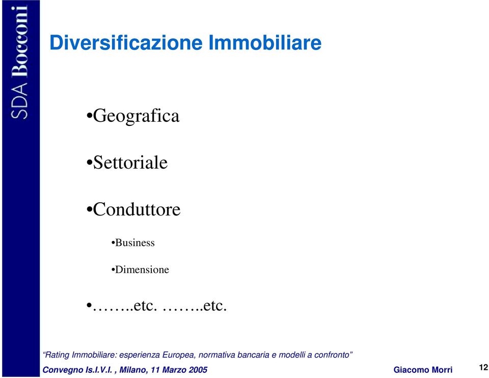 Settoriale Conduttore