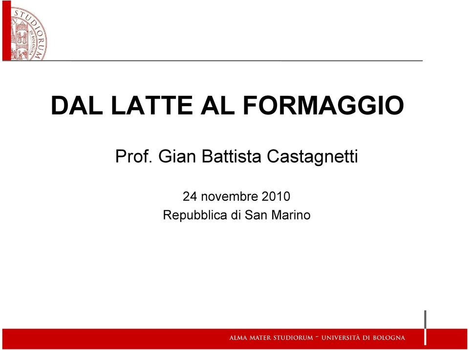 Castagnetti 24 novembre