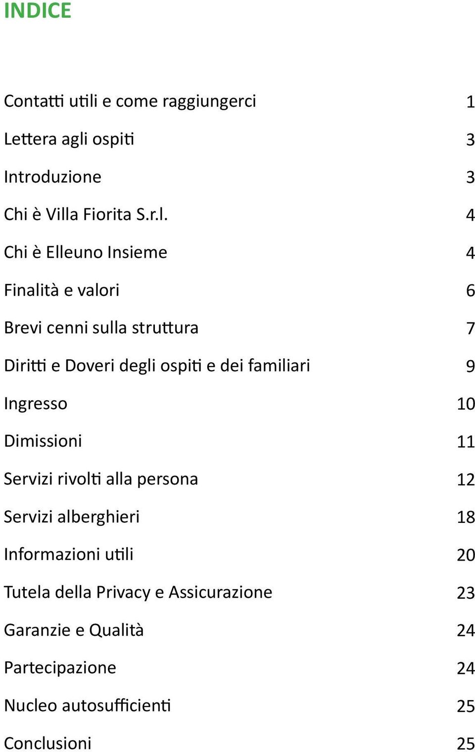 ospiti Introduzione Chi è Vill