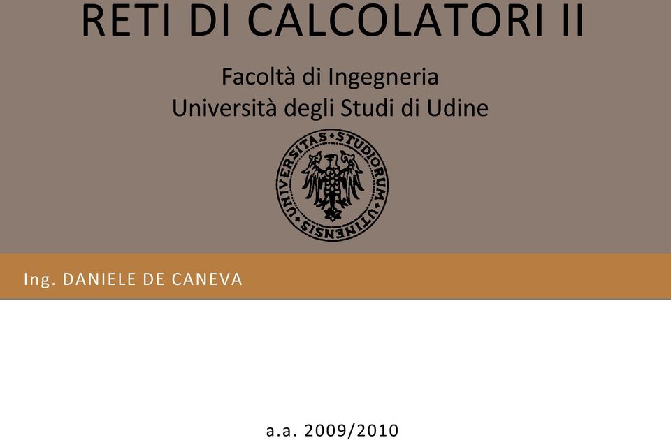 Università degli Studi di