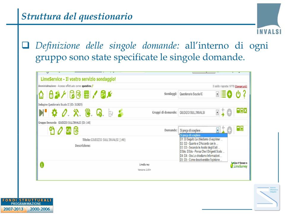 domande: all interno di ogni