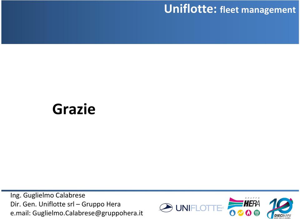 Gen. Uniflotte srl Gruppo